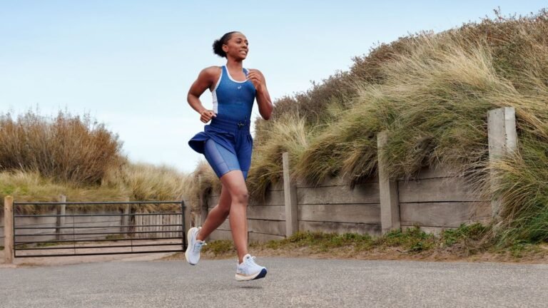 Woman running