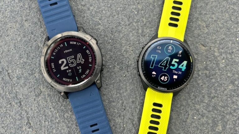Garmin Forerunner 965 and Garmin Fenix 7
