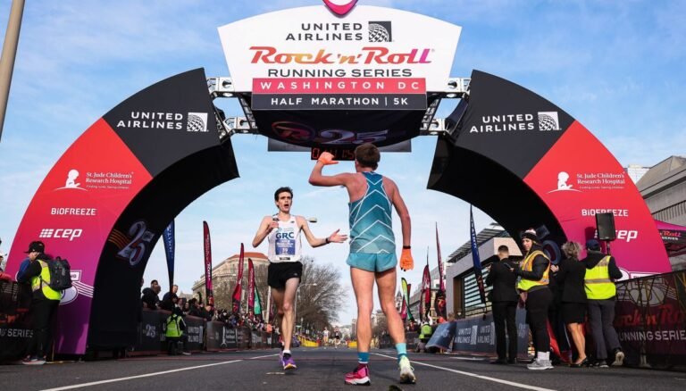 Patrick Hanley places second in the Rock